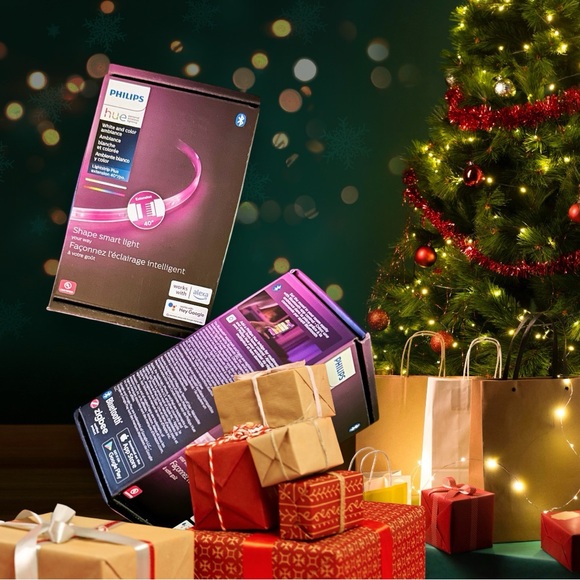 🆕 Philips Hue Shape Smart Light Plus Extension LED Color Changing Lightstrip Kit - Picture 2 of 16